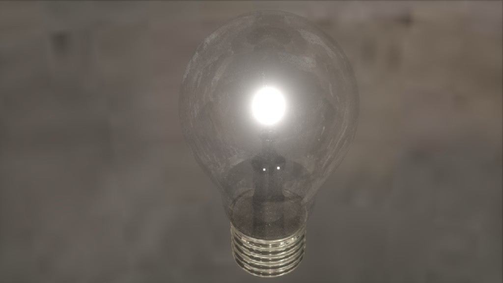 Glowing Light Bulb preview image 3